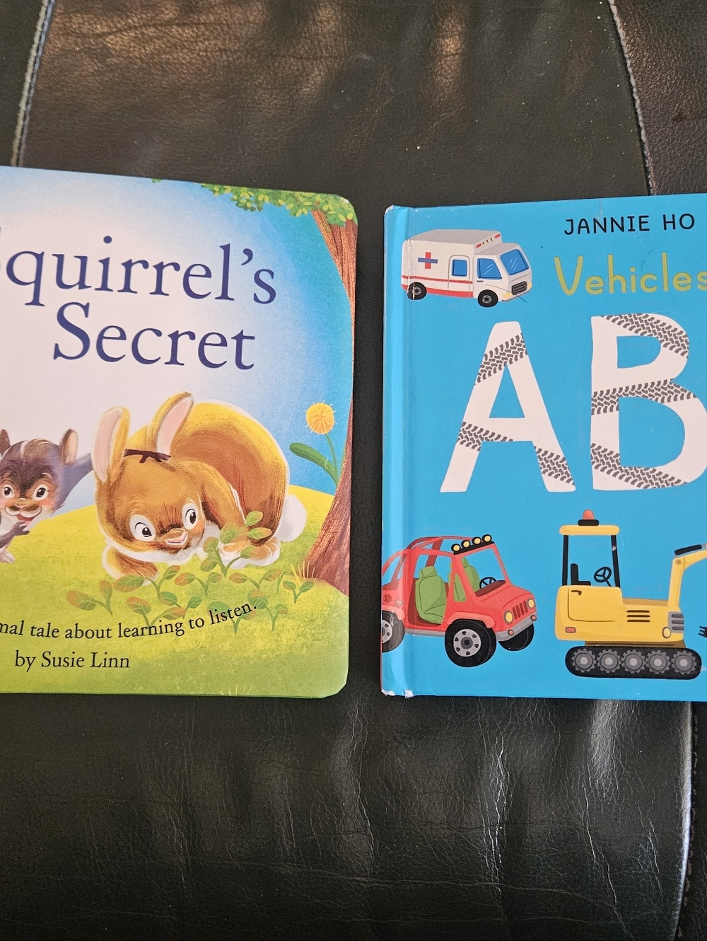 Children's Board Books Set - Bright Blue & Pastel Covers